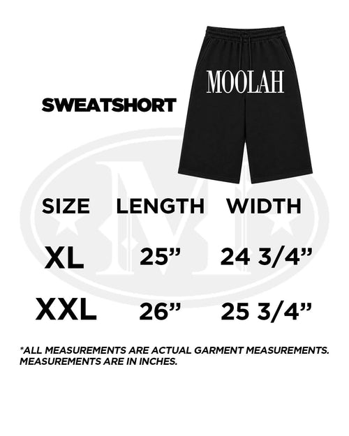 MOOLAH LOGO SWEATSHORTS